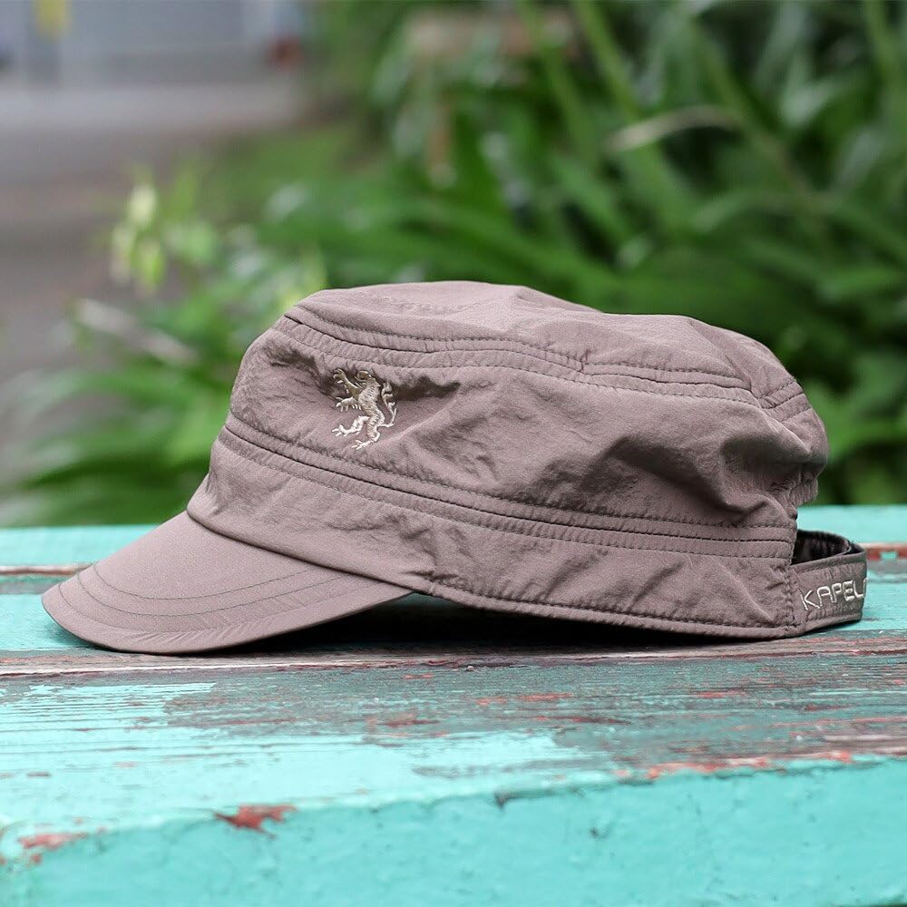 Kapelmuur Lightweight Nylon Work Cap for Outdoor and Everyday One Size Cycling, Activities, Wear, Mocha,