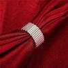 925 Silver Hollow Ring For Woman Fashion Charm Wedding Engagement Jewelry