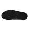 Jordan Air Jordan 1 Slip Resistant Abrasion Resistant Low Top Vintage Basketball Shoes Unisex Black White 553558-043(Team181-)