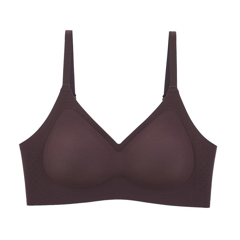 Dámská push-up podprsenka S, silná, vyztužená košíček, bezešvá, bez kostic, pro malý poprsí