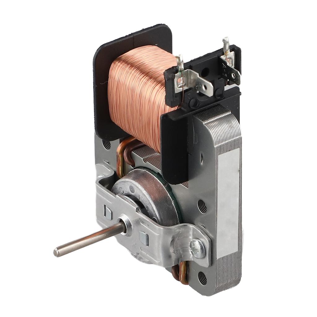 220V Fan Motor Microwave Oven Fan Kitchen Maintenance Safe Usage 2-pin Configuration Aluminum Wire Easy Installation