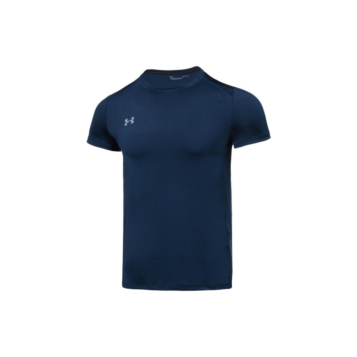 Under Armour Streaker Short Sleeve Shirt Navy Men s 23500506-408 XL