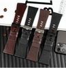 Curea de ceas din piele naturală Lea/pentru ceasuri Diesel DZ4386 1657 1399 1206 4323 Bandă neagră 22mm 24mm 26mm 27mm 28mm 30mm 32mm