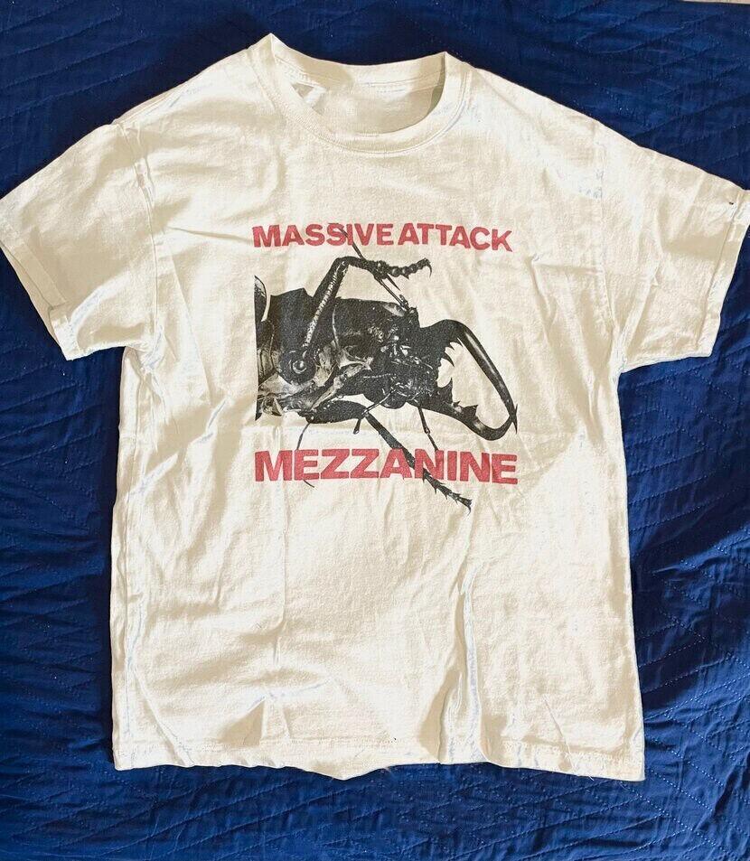 Vintage Massive Attack Band Mezzanine Cotton Shirt Unisex Concert S to 5XL SG176 Unisex T-Shirt XXL