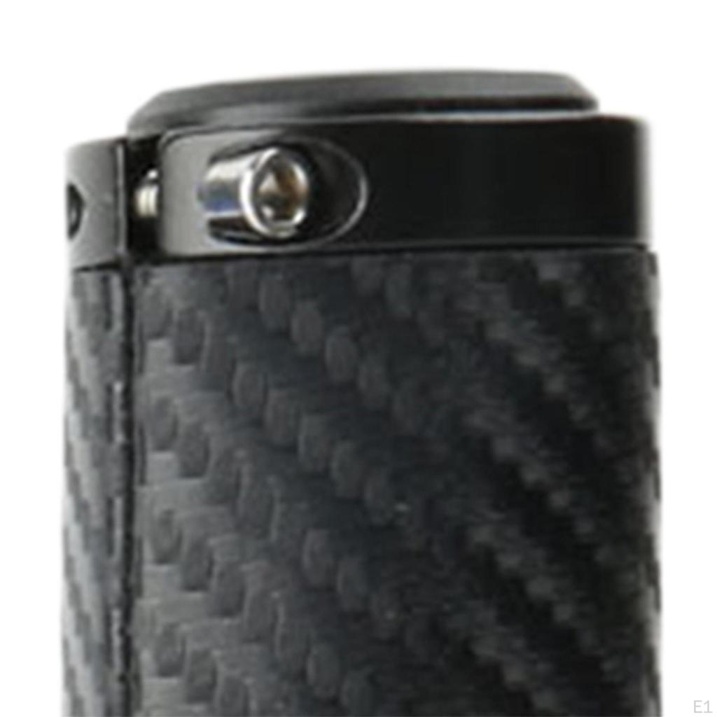 2 Pieces Universal Handlebar Grips Comfortable Slip Ergonomic Bar Shock Absorption Riding