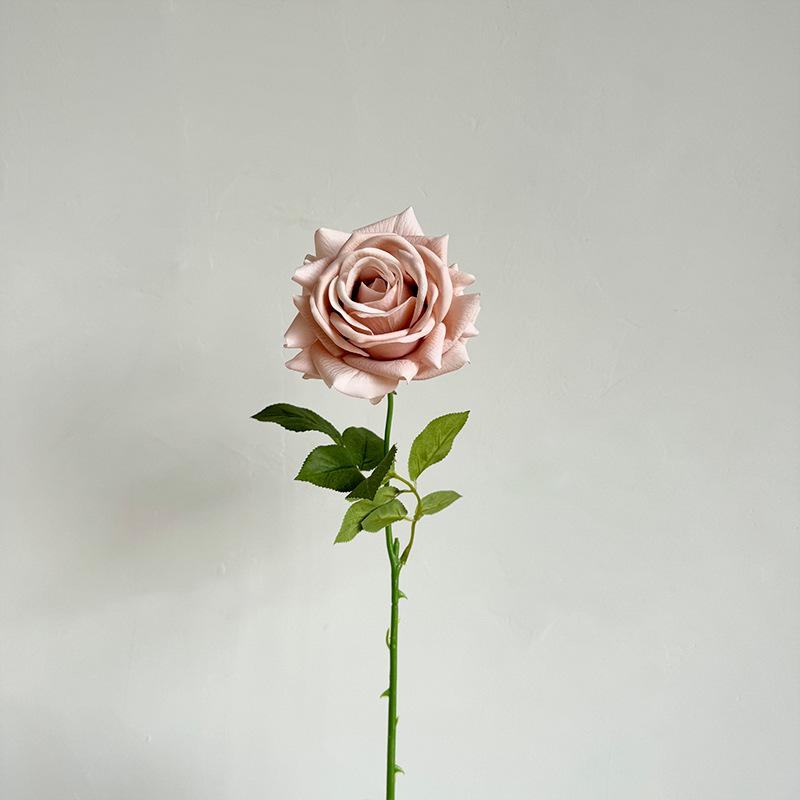 Luxury Realistic Touch Rose: Artificial Flower for Wedding, Living Room, or Dining Table Decor.