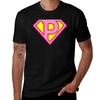 Letter P Super Letter Vol2 TShirt Big and Tall Casual TShirt
