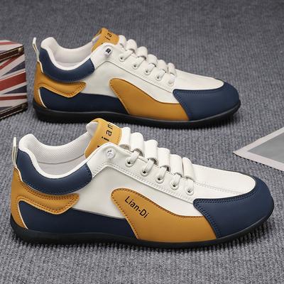 Hundreds of Low-top Men's Casual Shoes Single Shoes Qing Fashion Leather Shoes Sport Trend Men's Shoes Comfortable Trendy Minimalist Versatile Shoes