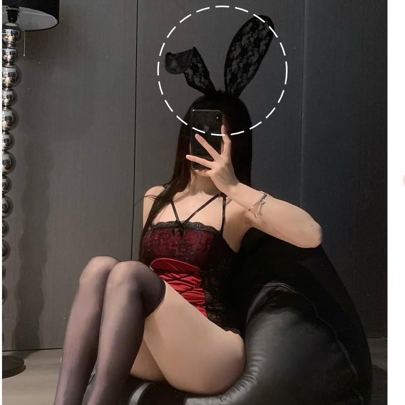 Erotic Lingerie Female Sexy One-piece Seduction Pajamas Passion Crotch Free Uniform Suit Bed Tease