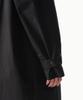Musinsa Standard [City Leisure] Cn Oversized Balmacaan Trench Coat [Black]
