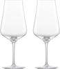 ZWIESEL GLAS Break-Resistant Wine Glasses, Bouquet Design, for Red Wine (Bordeaux), Pair of 2, Machine-Made (m123737)