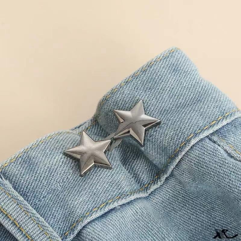 Lazy Person Adjustable Seamless Invisible Waist Buckle Jeans Waist Tightening Tool