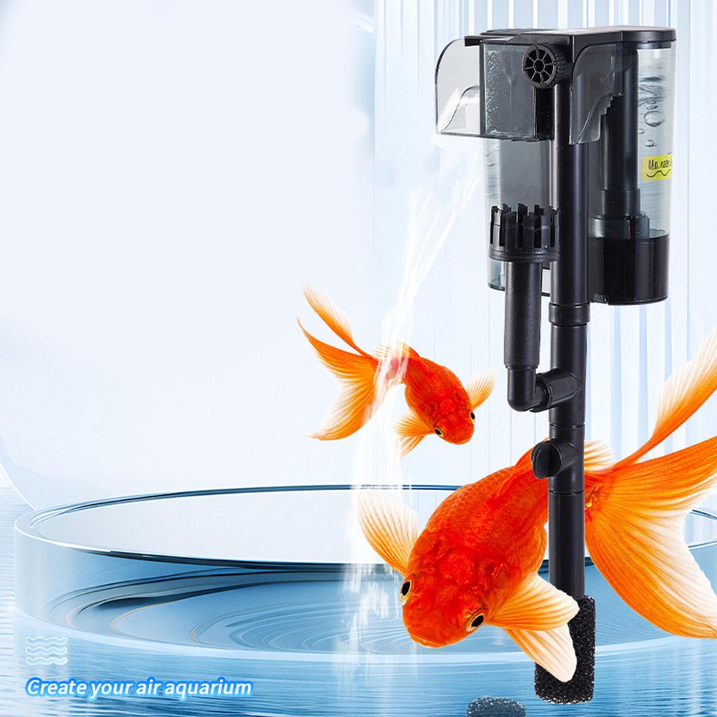 Extendable External Filter Water Purification System Multilayer Filtration Water Circulation For Aquarium And Home Use