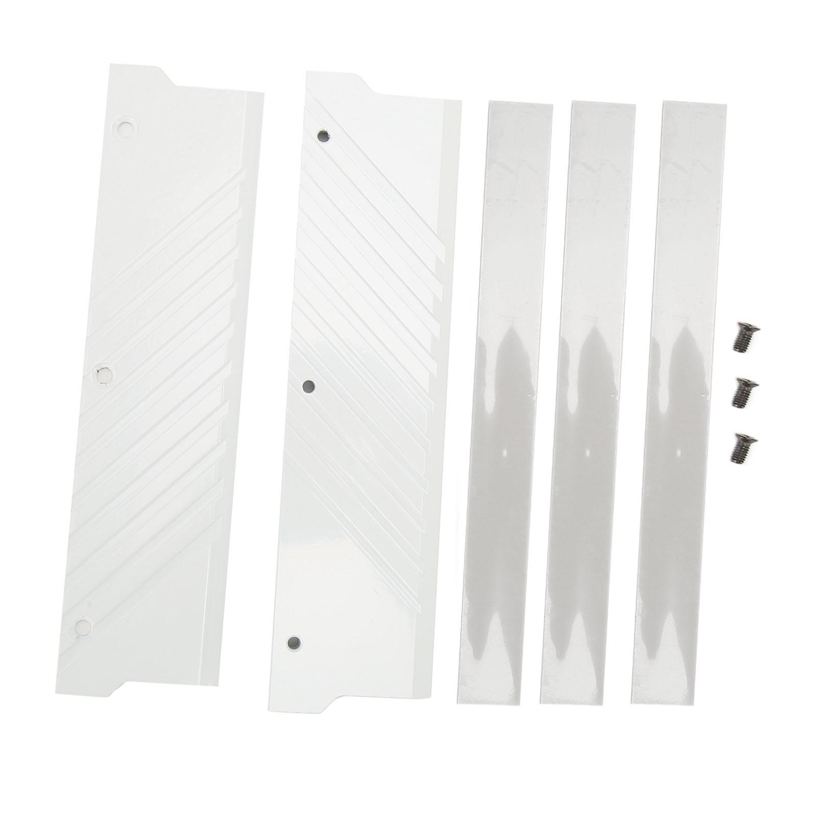 Kaisai Silver Memory Ram Heat Sink Meo Pmoab G Aluminum Alloy Memory Ram Cooler Ddr5 Heatsink For Computer Water Cooling System