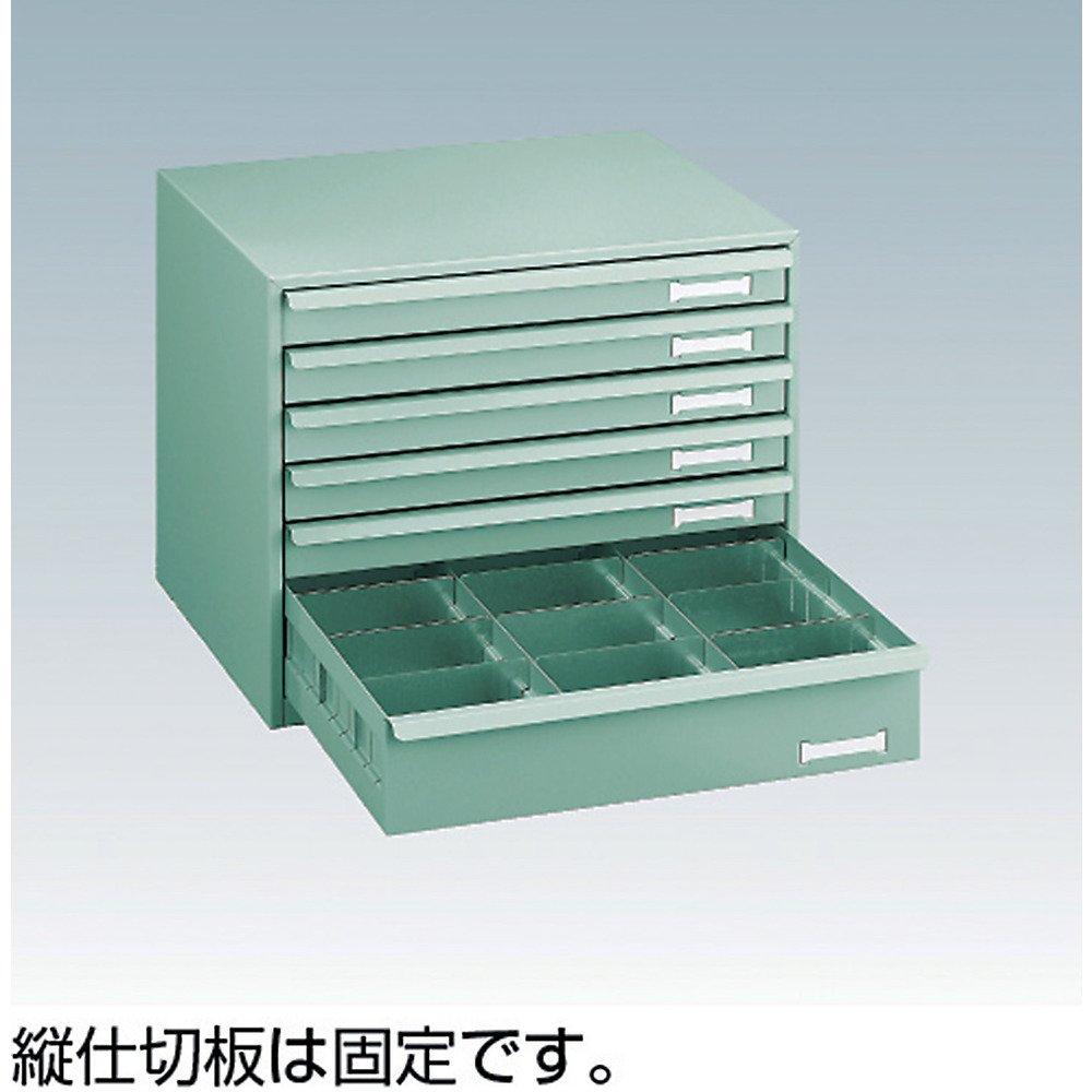 TRUSCO Tabletop Tool Case Wide 6 Tiers 384X327XH327 DT-L1S5