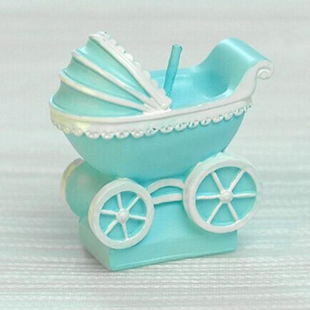 Exquisite Baby Stroller Shape Soap Making Supplies Cake Decorating Tools Silicone Mold Household Candle Molds Craft Tool