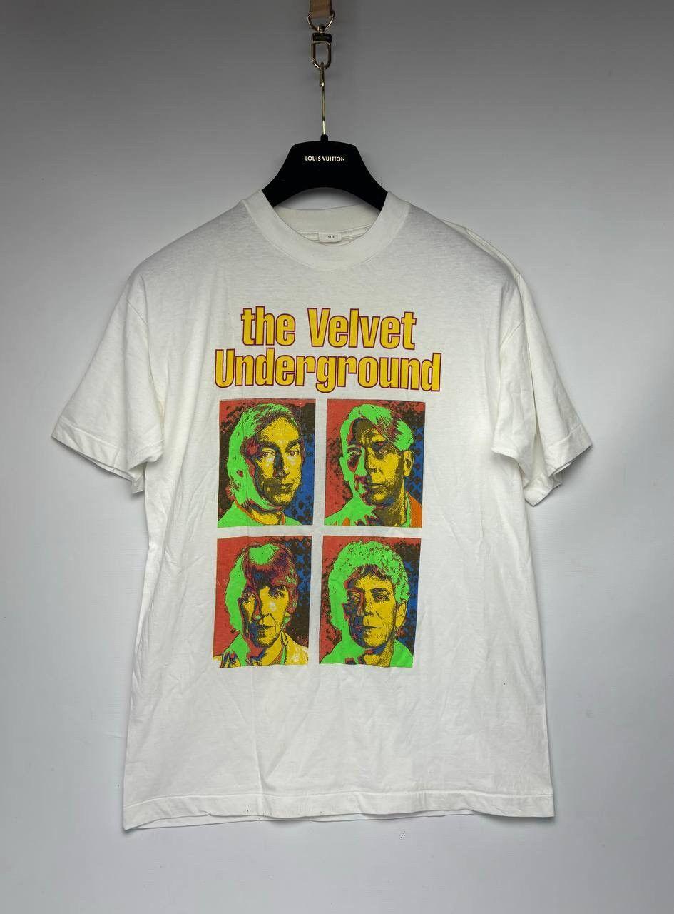 1993 The Velvet Underground On Tour White Short Sleeve Unisex Tshirt KH7445 XXXXL