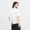 Elva' Island Summer Irregular Short Sleeve Shirt