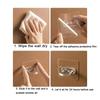 10Pcs Household Wall-Mounted Multi-Functional Round Hook, No Punching Seamless Paste, Storage Shelf, Kitchen, Bathroom