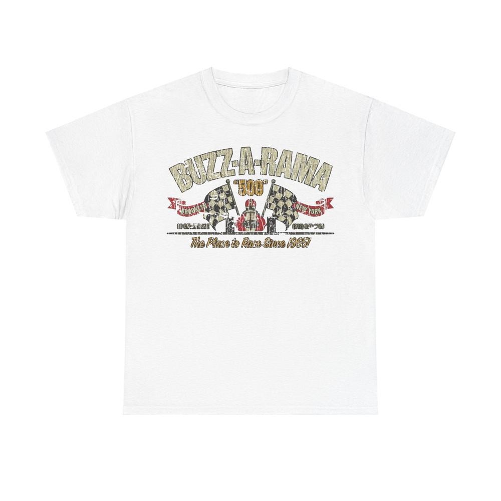 

BuzzARama 1965 Slot Car Racing Venue Nostalgic Tshirt Unisex T-Shirt S