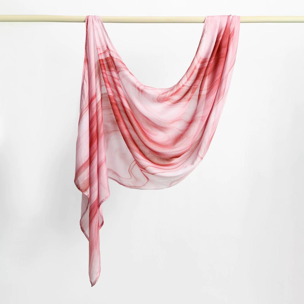 New Printing Rayon Hijab Scarf For Woman Muslim Hijabs Malaysia Long Wraps Shawl Islam Turban Headscarf Ramadan