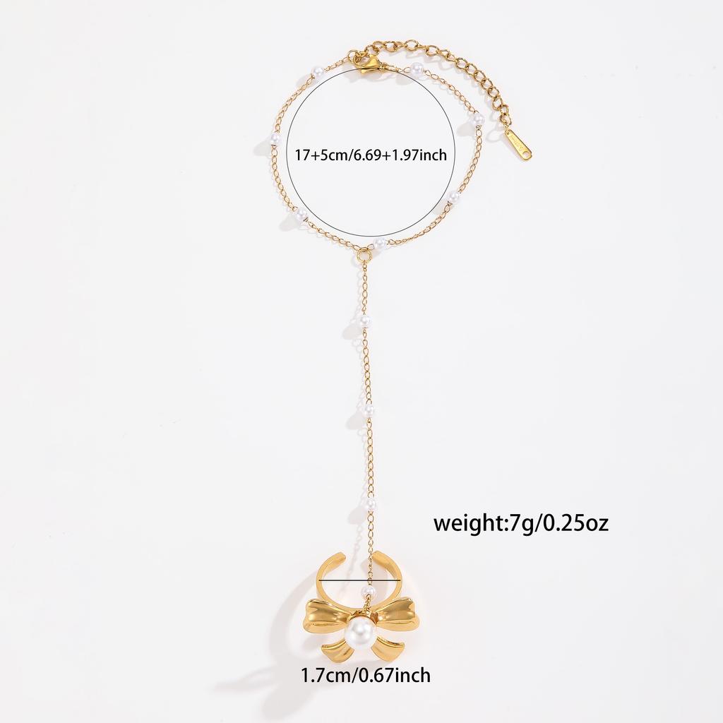 Atoztide Cherry Heart Shell Conch Starfish Pendant Bracelet for Women Girl Stainless Steel Multiple Styles Bracelet Jewelry Gift