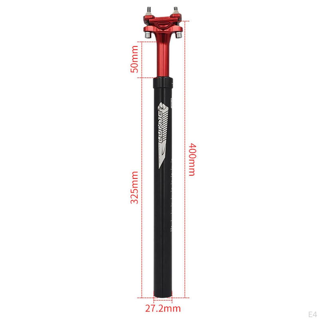 / 28.6 30.4 30.9 31.6 Mm Seatpost 400mm Adjustable Mountain Post for BMX