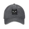 Baseball Cap Certified Cat Lover Summer Casual Trucker Hat Black Cat Face Unisex Women Outdoor Sports High Quality Baseball Caps