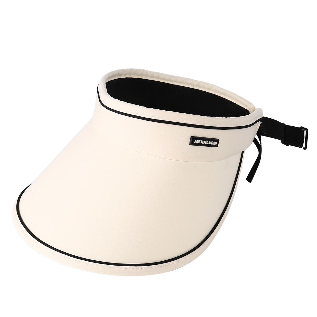 Women Summer Wide Brim Sun Hat Outdoor Ponytail Empty Top Uv Protection Cap Female Lady Tour Beach Foldable Sunscreen Hats