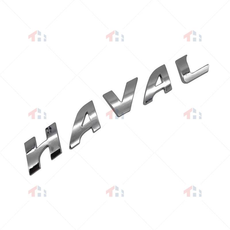 3921012XKZ4CA "HAVAL"letter Rear Trunk Tailgate  Car Decals Suitable for Great Wall Hover haval H6 3RD DARGO