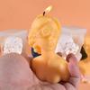 1PC Blindfolded Girl Silicone Candle Mold for DIY Rose Human Body Plaster Portrait Candle Making Soap