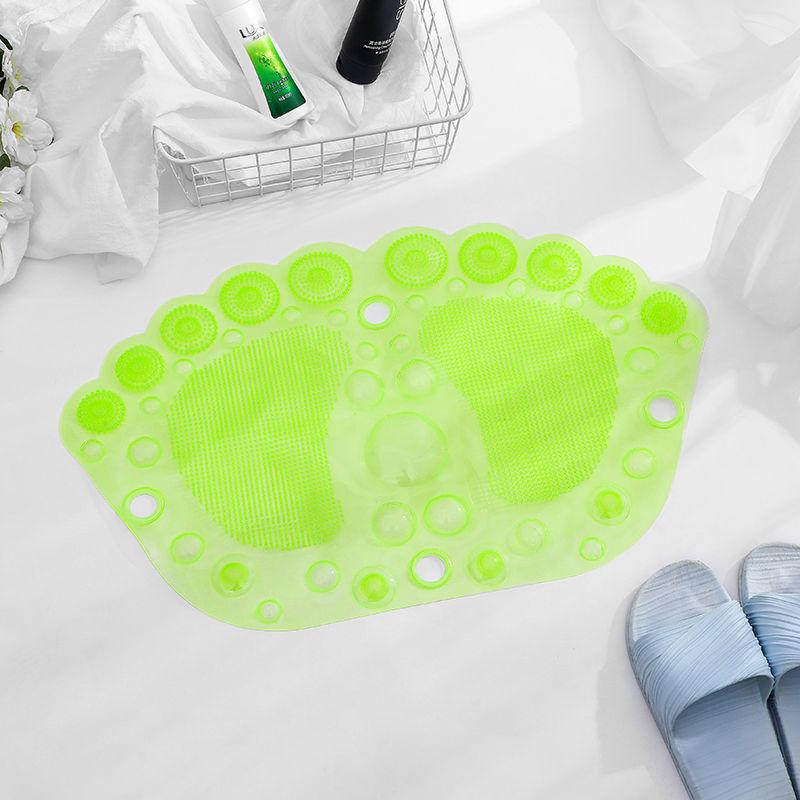Füße Badezimmer Rutschfeste Matte Badewanne Dusche mit Saugnapf Massage Fußpolster Toilette Sanitär Trennwand Wassermatte