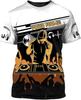 Custom Name Men's T-shirt Personalized 3D Print DJ Music Disco Graphic T-shirt Casual Hip Hop Short Sleeve Crew Neck Men Tees