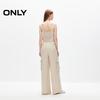 ONLY Women's V-Neck Loose Jumpsuit