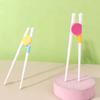 Food Grade Training Chopsticks Plastic Anti-Slip Chopsticks  For Learning Practice