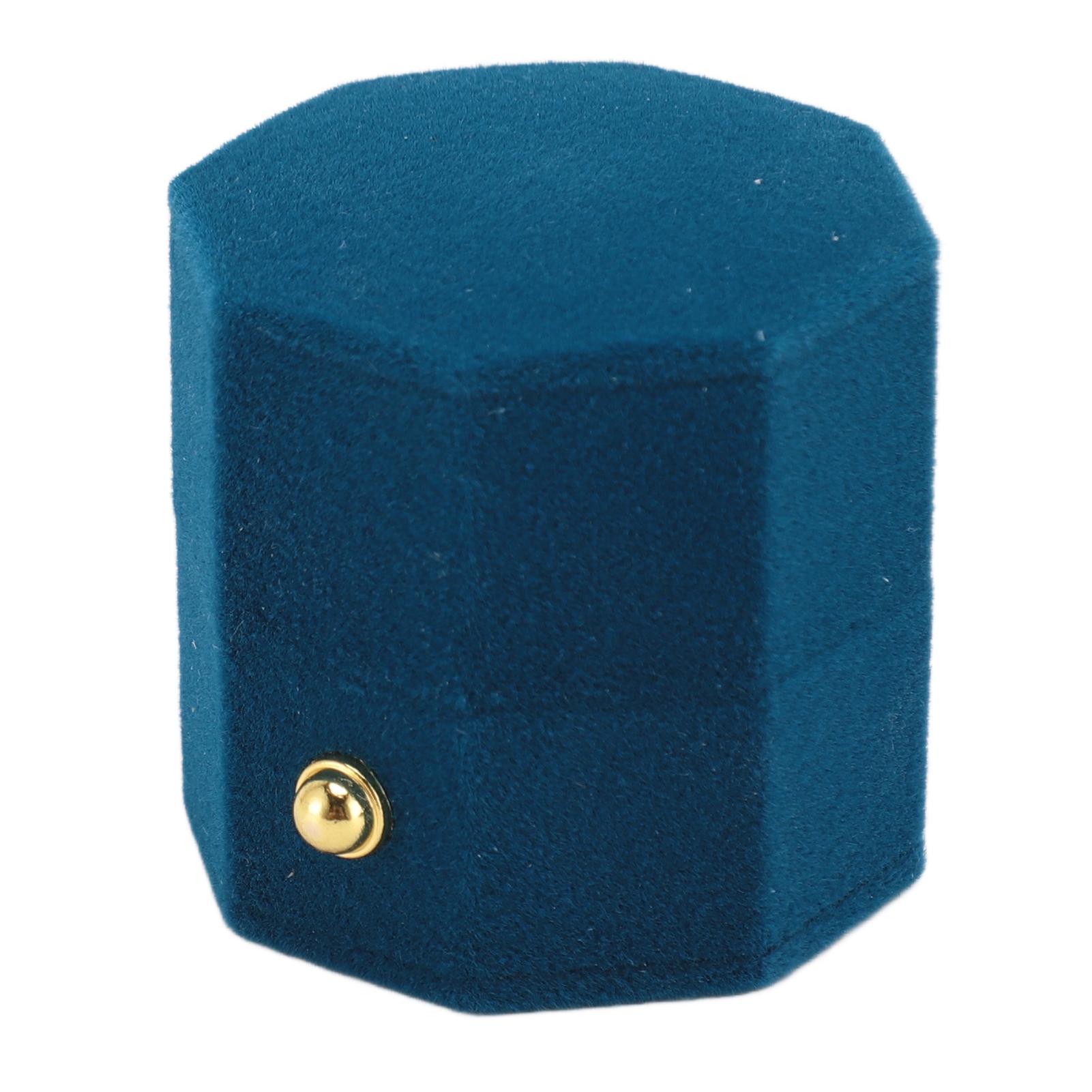 

Box Exquisite Romantic Small Flannel Gift Case for Proposal Engagement Wedding