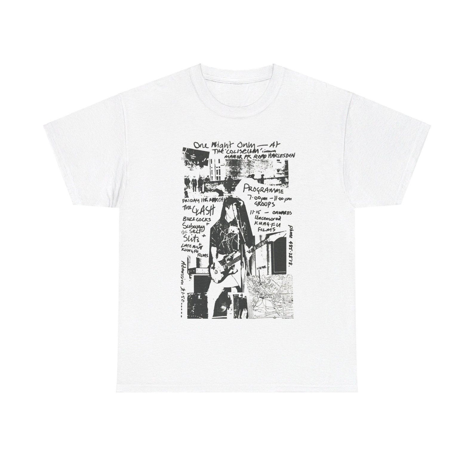 Limited The Clash T shirt | London Calling | Rock The Casbah | Should I Stay Or Should I Go? | Vintage Bands T shirt | Cotton Tee 4XL