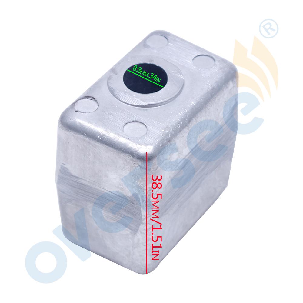 393023 Zinc Anode For BRP OMC Johnson Evinrude Outboard Motor 50-225HP 436745 For MARTYR CM393023