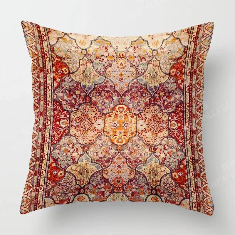 Jesienny wystrój domu jesienna poszewka na poduszkę dekoracyjną do salonu sofa boho 45x45cm 45*45 50*50 60x60cm 40*40 35x35cm Maroko