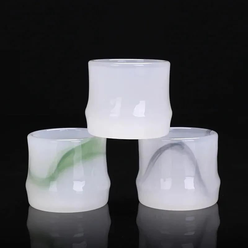 Bamboo Section Glazed Master Cup Single Cup Personal Special Tea Drinking Cup Kung Fu Tea Set Household Men and Women Water Cup