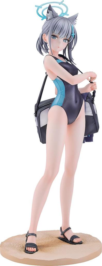 GOOD SMILE COMPANY Blue Archive Shiroko Sand Wolf scale plastic painted finished figure [Swimsuit] 1/7