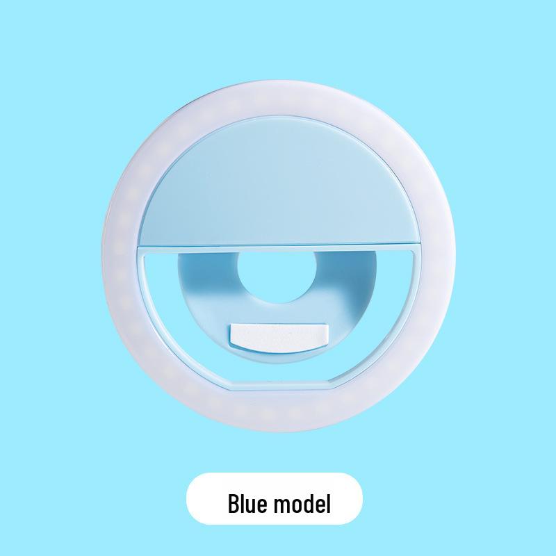 Luce di riempimento selfie ricaricabile RK12 a clip per live streaming e fotografia