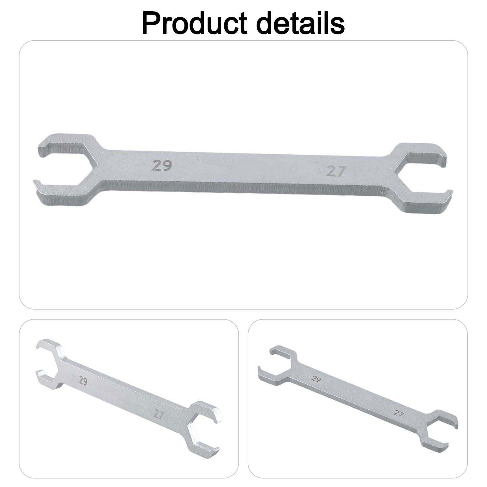 

Dual Size Wrench For Plumbing Plumbing Floor Heating Tool Long-lasting Performance Enhanced Stability During Use