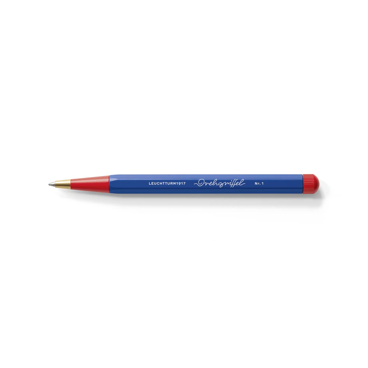 

Leuchtturm Ballpoint Royal Blue Officially Imported Oil-Based Pen, 0.5, Dregliful, Bauhaus, & Red, 366203, синий
