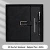 A5 Business Office Snap Button Notebook with Custom LOGO for Meetings
