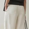 Less 2026 Autumn Loose Banana Denim-Style Linen Pants