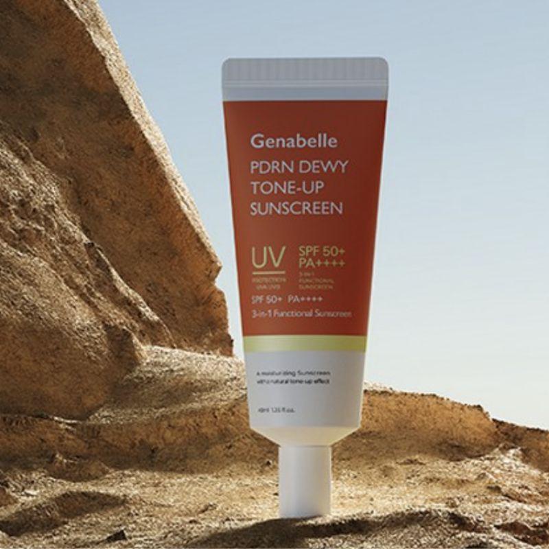 Genabelle PDRN Dewy Tone‑Up Sunscreen SPF50+ PA++++ – 40ml