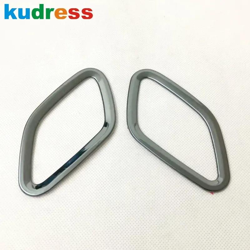 Für MG Zs SUV 2017 2018 Kohlefaser Auto Front Obere Klimaanlage Lüftungsauslass Abdeckung Verkleidung Innenzubehör