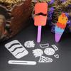 Ice Cream Cutting Dies Metal Stencil DIY Scrapbooking Album Paper Card Embossing Craft Die Cut Summer Drink Popsicle