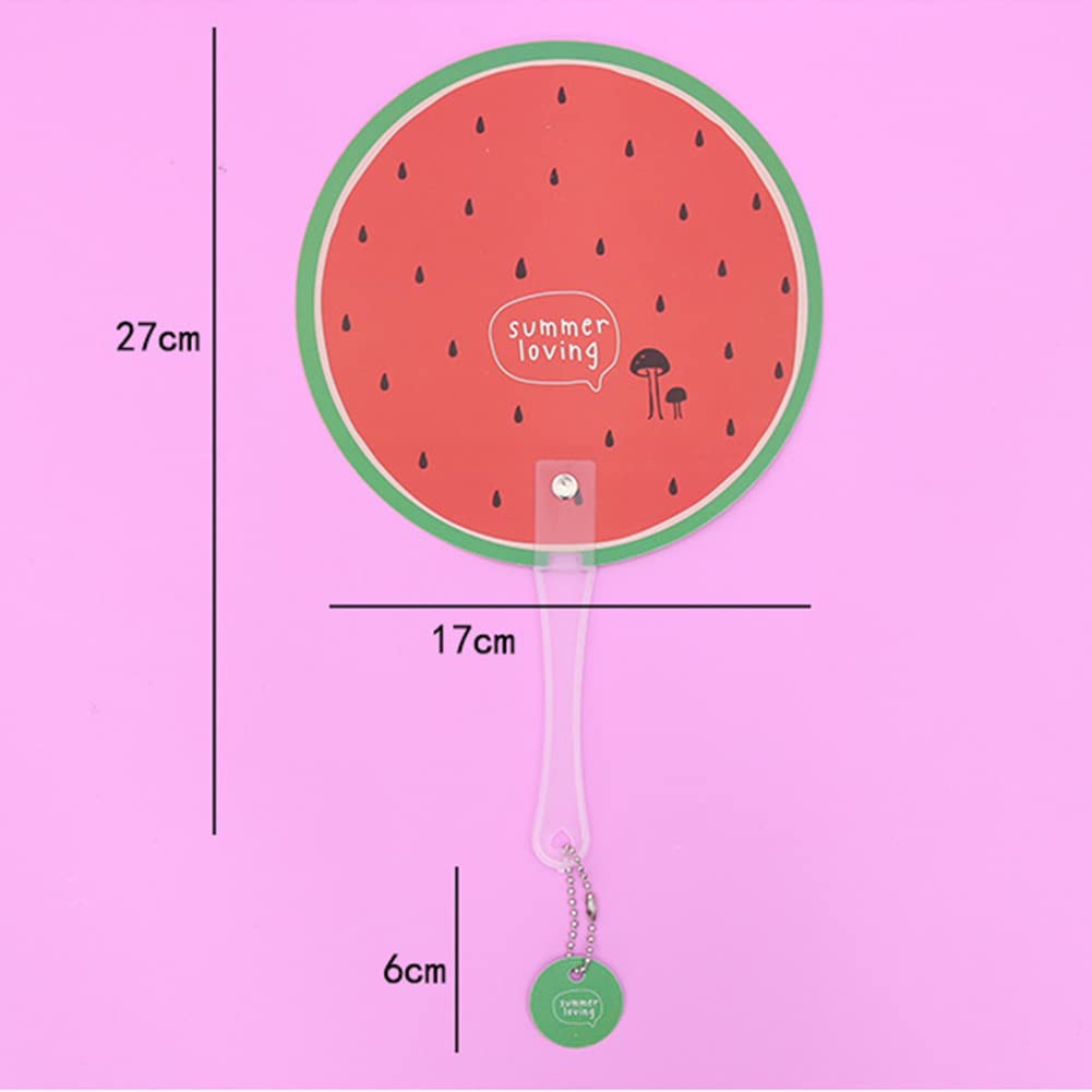 MinniLove Cute Set of Durable and Cooling Fans for and Perfect for Sports Fireworks and Parties Set of Fans, 4, Durable, Summer, Lightweight,